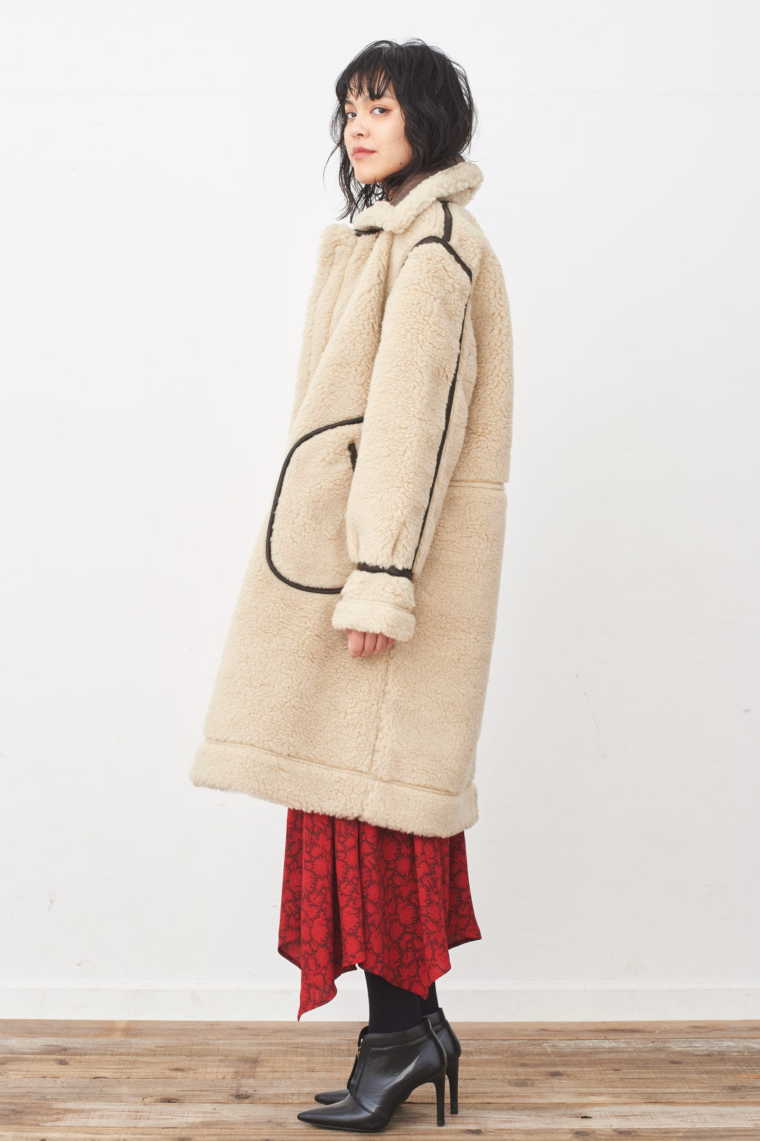 Real Stock|MEDE19F 〈SELECT〉 ALPHA GR B-3 LONG〈IVORY〉