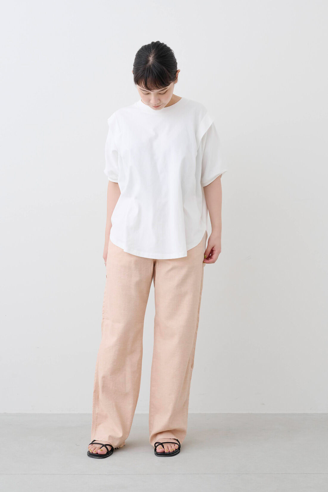 Real Stock|MEDE19F 〈SELECT〉 Lee　ドルマンスリーブTEE|モデル身長：157cm