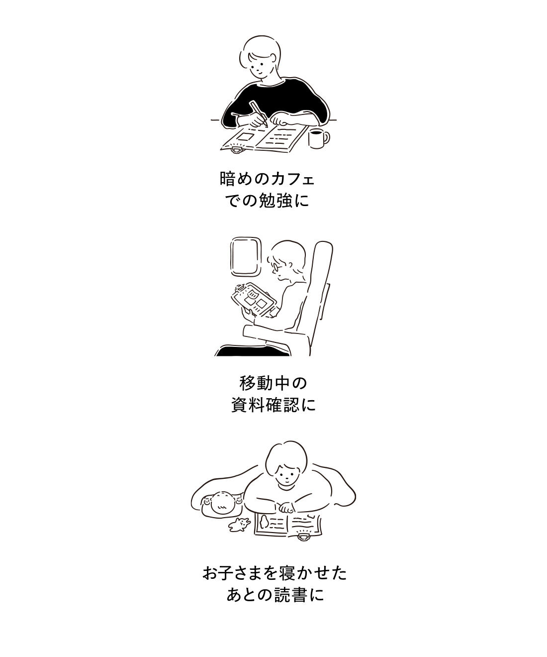フェリシモメリー|ミニツク ちょっとした明るさが欲しいときに 手もとを照らす光るクリップ
