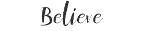 believe