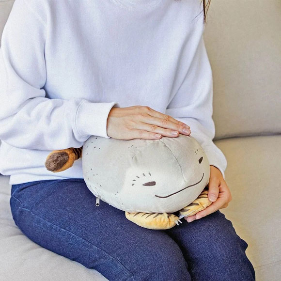 絵師のユーモアが生んだ珍獣 虎子石(とらこいし)おすわりクッション