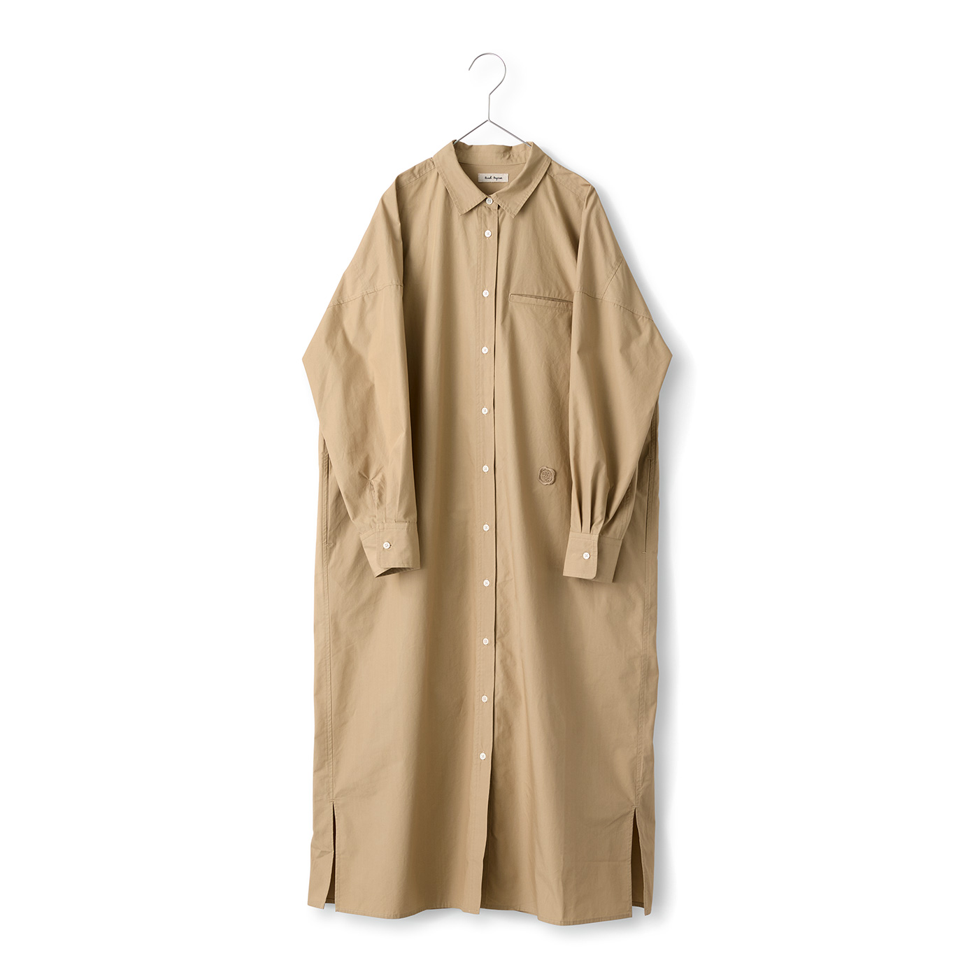 and myera|ａｎｄ　ｍｙｅｒａシャツワンピース〈ベージュ〉